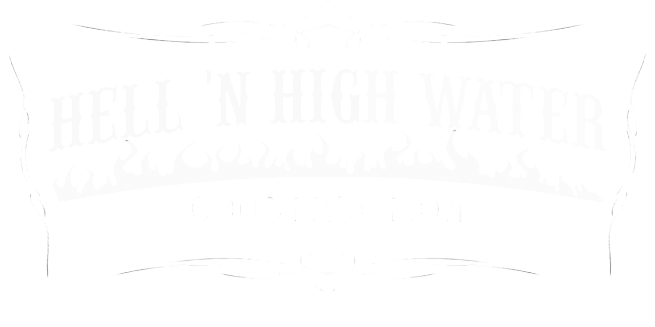 Hell N High Water Construction Logo